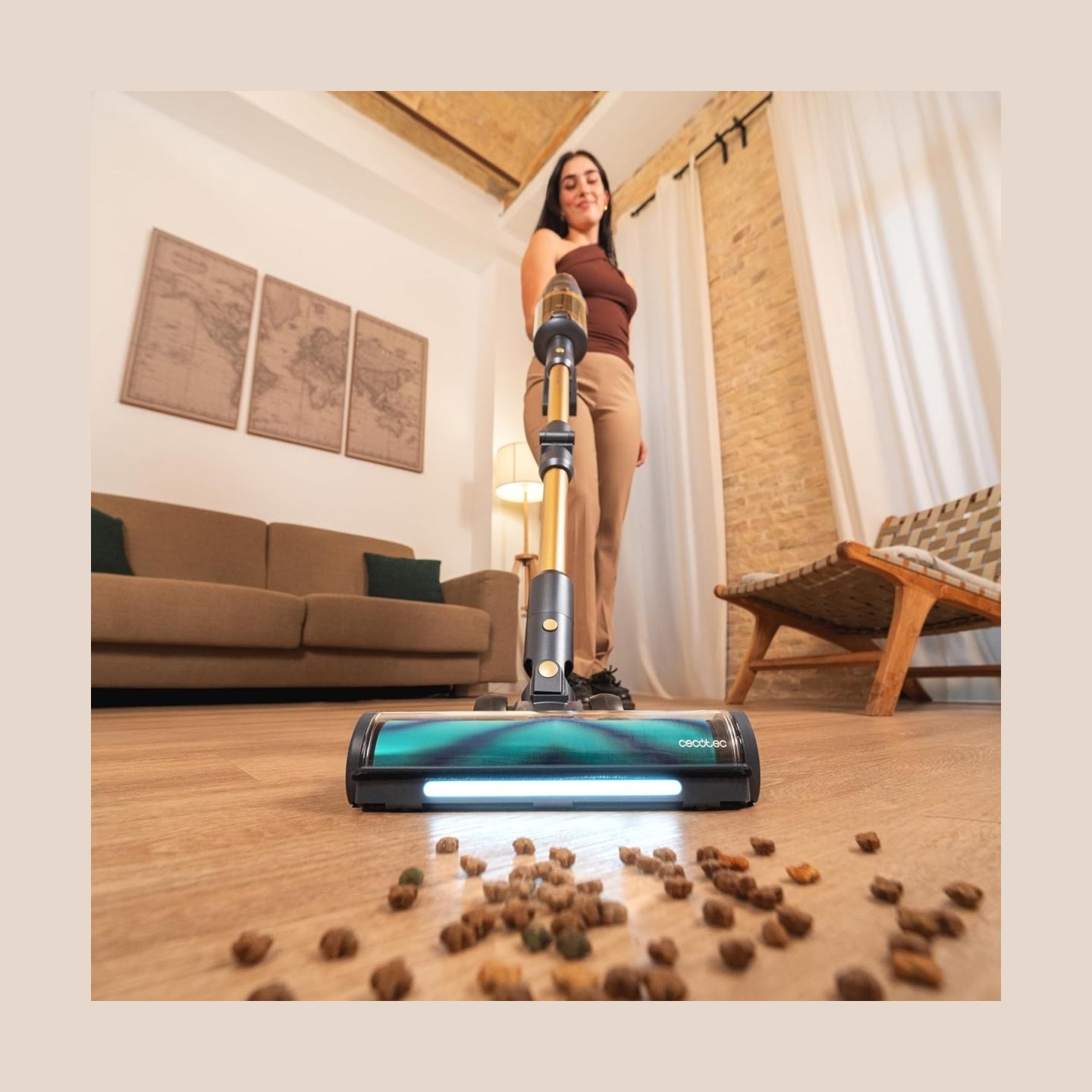 Cecotec Vacuum cleaner | Rockstar RX70 AquaPet Flex Conga | Cordless operating | Stick/handheld | 780 W | Operating time (max) 1