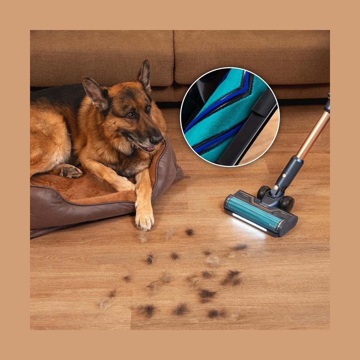 Cecotec Vacuum cleaner | Rockstar RX70 AquaPet Flex Conga | Cordless operating | Stick/handheld | 780 W | Operating time (max) 1