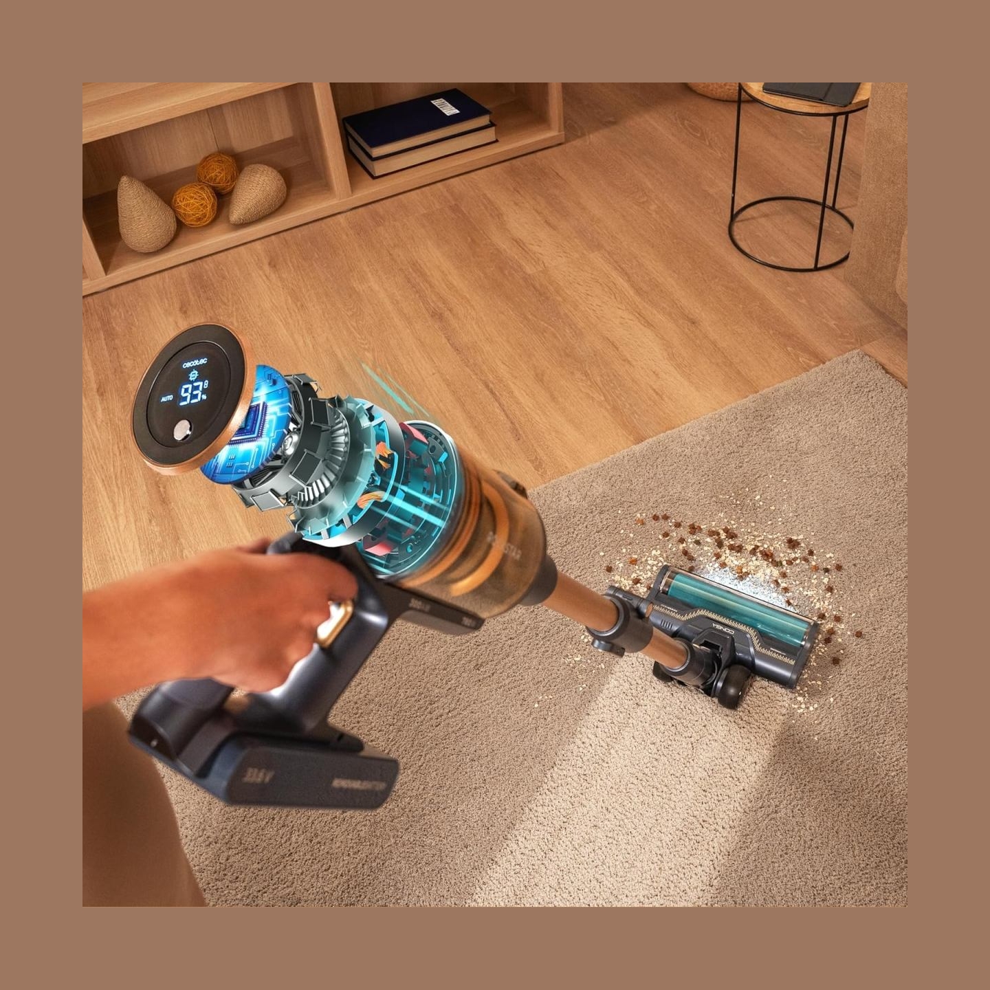 Cecotec Vacuum cleaner | Rockstar RX70 AquaPet Flex Conga | Cordless operating | Stick/handheld | 780 W | Operating time (max) 1