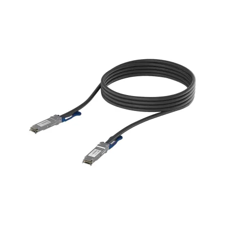Ubiquiti UACC-DAC-QSFP28-0.5M QSFP28 direct attach cable with a 100 Gbps max data rate, Compatible with QSFP28 and QSFP+ interfa