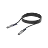 Ubiquiti UACC-DAC-QSFP28-0.5M QSFP28 direct attach cable with a 100 Gbps max data rate, Compatible with QSFP28 and QSFP+ interfa
