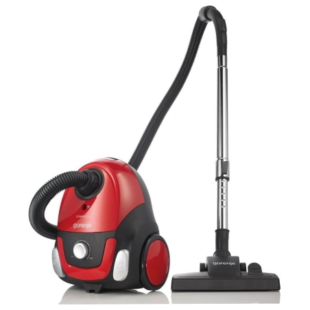 Gorenje | Vacuum cleaner | VCEB11CXRII | Bagged | Power 800 W | Dust capacity 2 L | Red