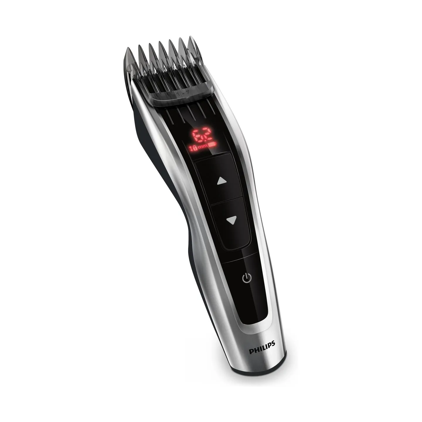 Philips series 9000 Hair clipper HC9420/15, self sharpening metal blades, 60 length settings, 120 min. operating without a cable