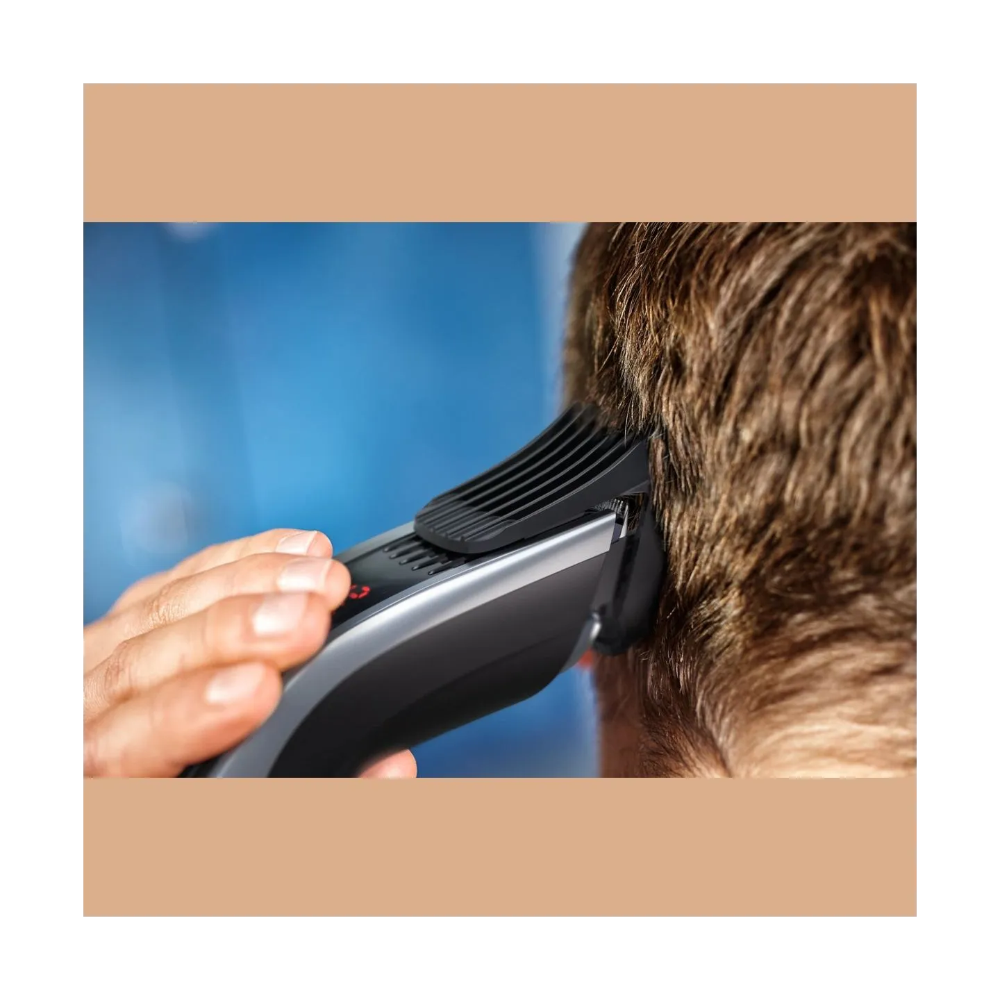 Philips series 9000 Hair clipper HC9420/15, self sharpening metal blades, 60 length settings, 120 min. operating without a cable