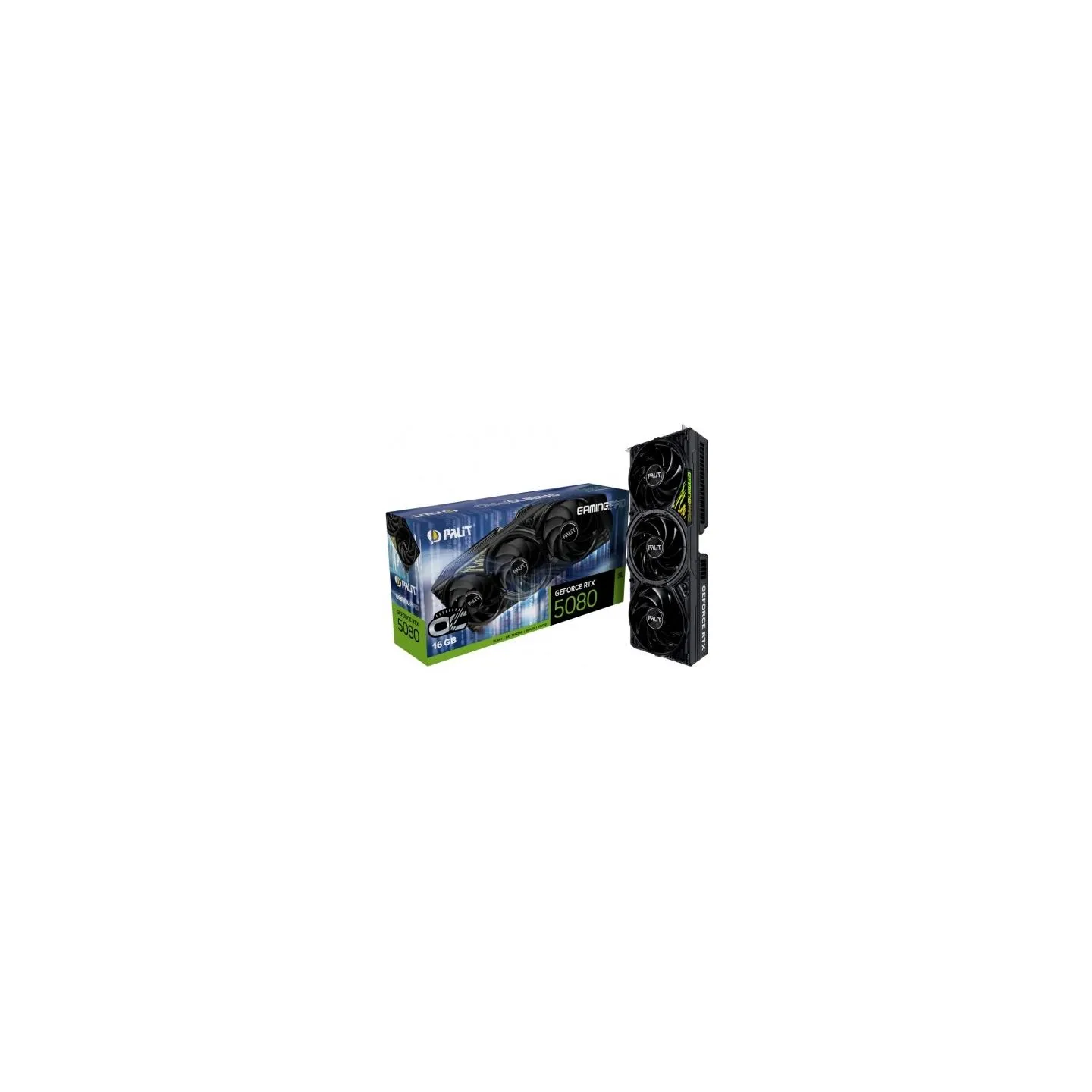 Palit Graphics card GeForce RTX 5080 GAMING PRO OC V1 16GB GDDR7 256bit 3DP/HDMI