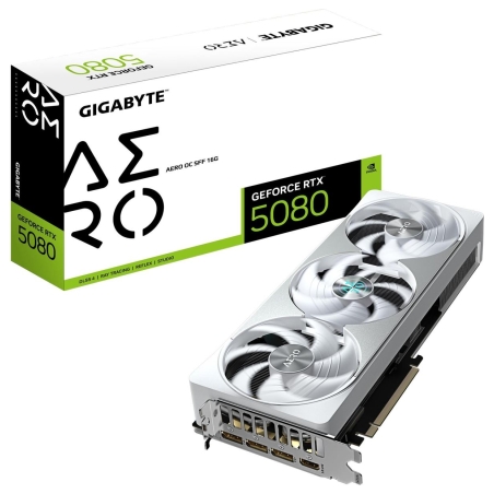 Gigabyte Graphics Card|GIGABYTE|NVIDIA GeForce RTX 5080|16 GB|GDDR7|256 bit|PCIE 5.0 16x|GPU 2617 MHz|Dual Slot Fansink|GV-N5080
