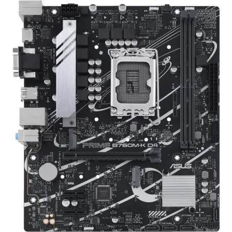 Asus Mainboard|ASUS|Intel B760 Express|LGA1700|Micro-ATX|Memory DDR4|Memory slots 2|2xPCI-Express 4.0 1x|1xPCI-Express 4.0 16x|2