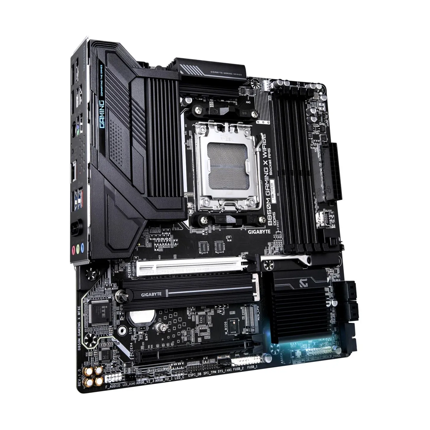 Gigabyte Mainboard|GIGABYTE|AMD B850|Socket AM5|micro ATX|RAM DDR5-SDRAM|4xSlots|Wi-Fi Yes|Bluetooth Yes|2xNumber of M.2 (M) slo
