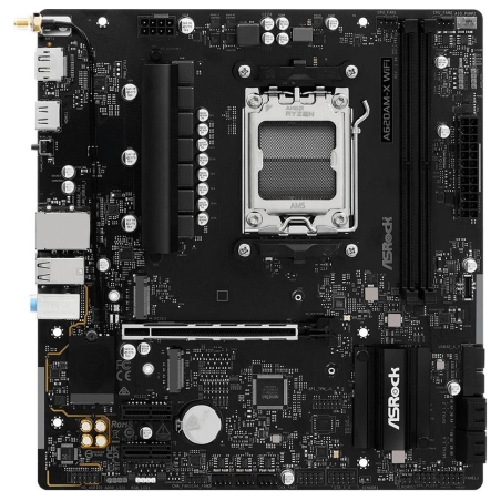 Asrock Mainboard|ASROCK|AMD A620|Socket AM5|micro ATX|RAM DDR5-SDRAM|2xSlots|Wi-Fi Yes|Bluetooth Yes|1xNumber of M.2 (M) slots|A