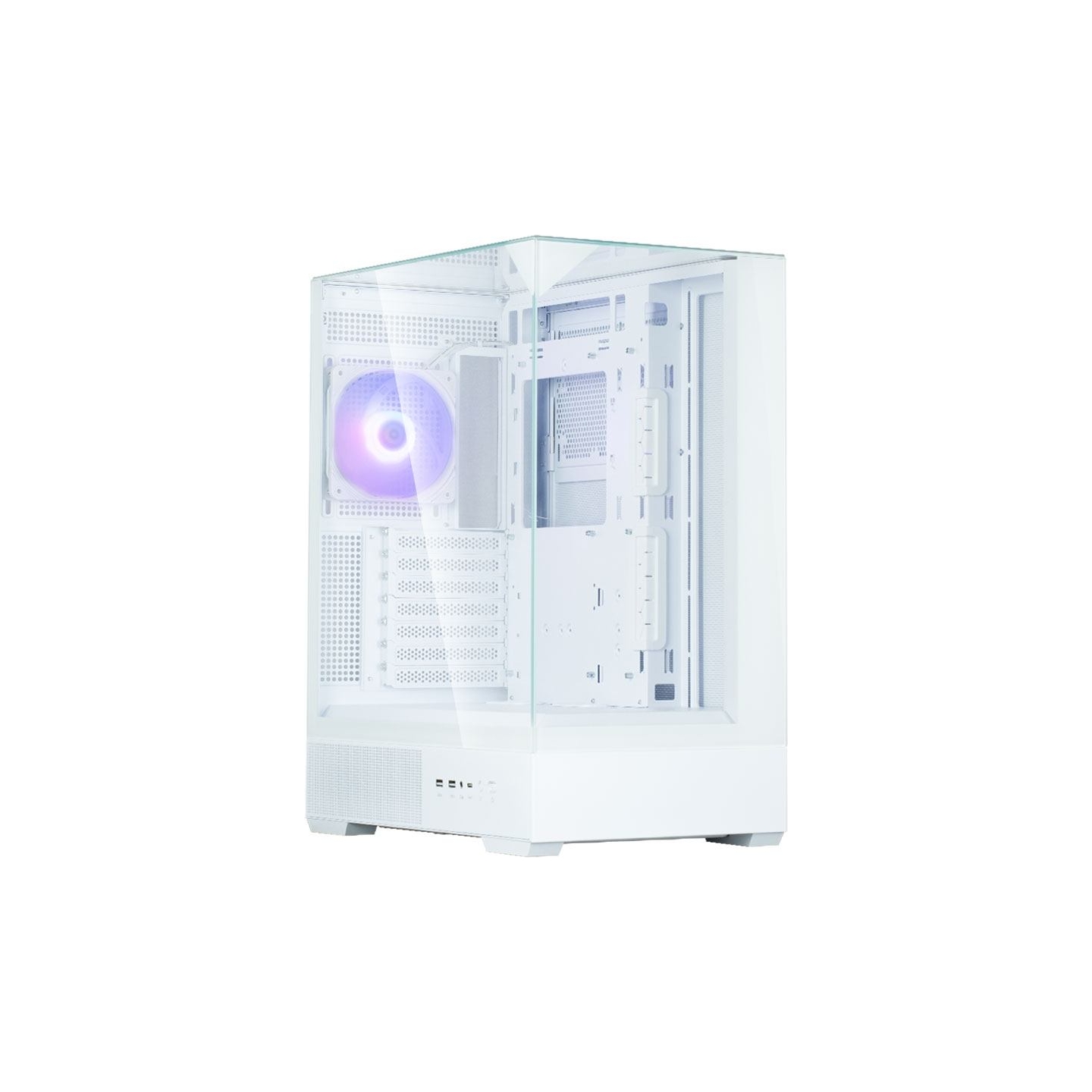 Zalman P40 PRISM PLUS Mid-Tower White