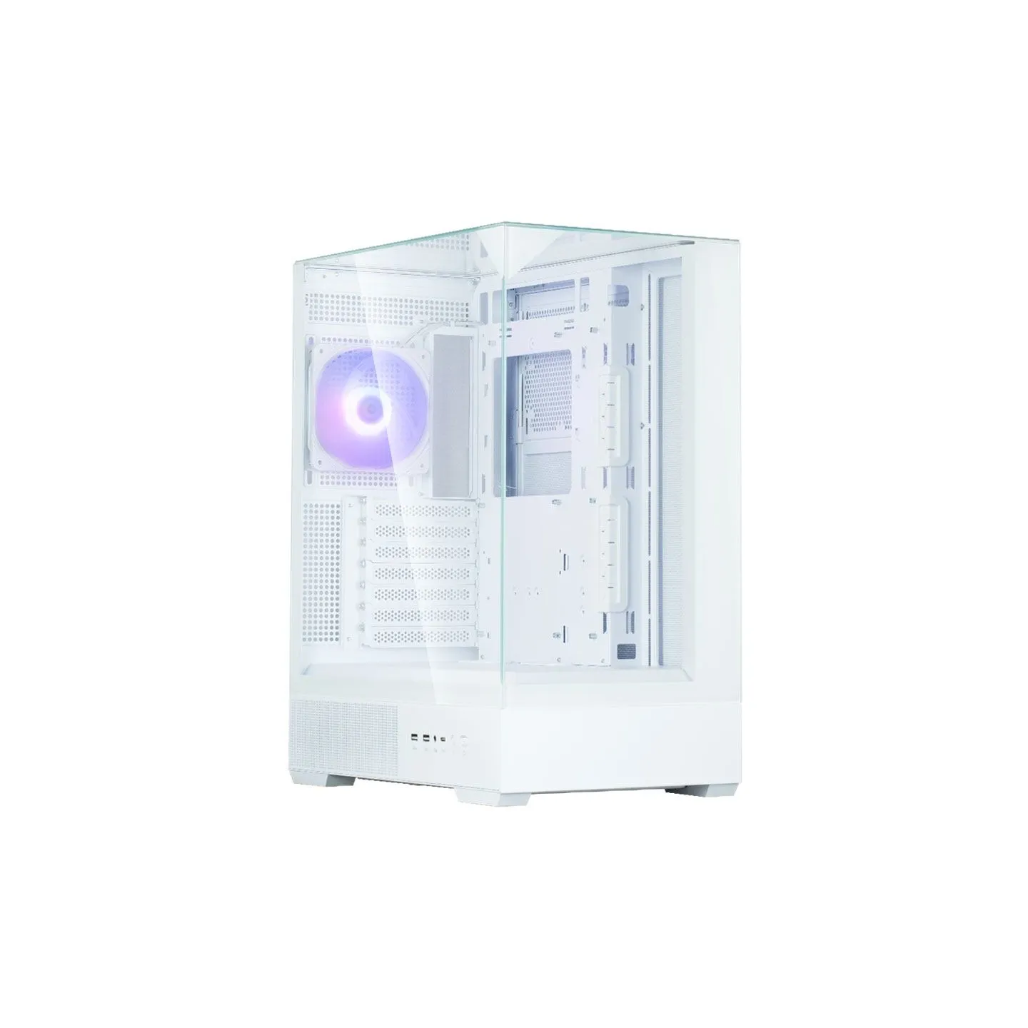 Zalman P40 PRISM PLUS Mid-Tower White