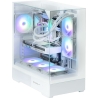 Zalman P40 PRISM PLUS, ATX Mid Tower PC Case, 3  x 120mm ARGB Fans, White