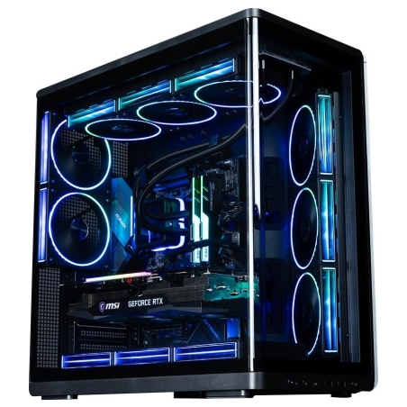 Zalman PC case P60 Mid-Tower 5x ARGB fans black