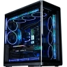 Zalman P60, ATX Mid Tower PC Case, 5 x 120mm ARGB Fans, Black