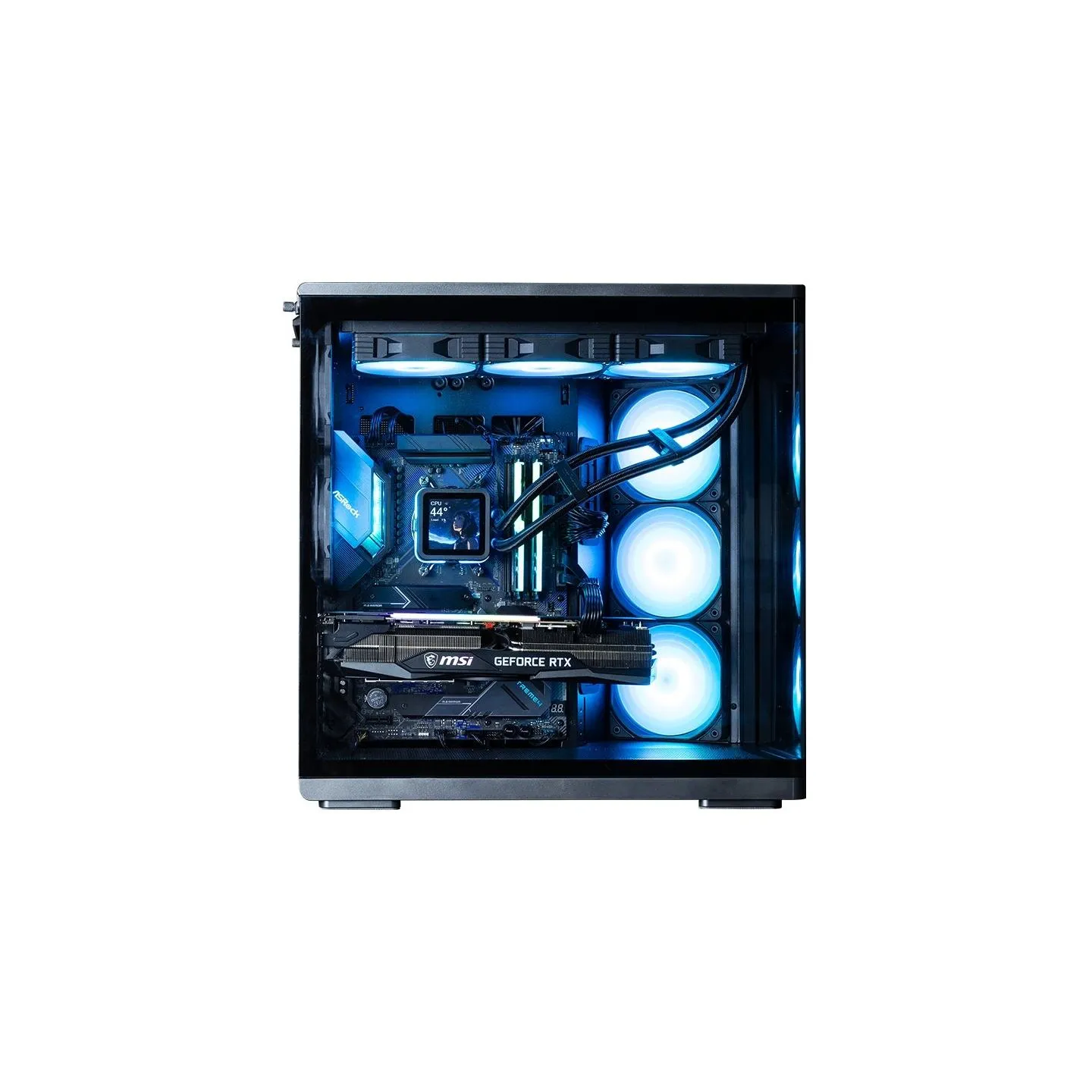 Zalman PC case P60 Mid-Tower 5x ARGB fans black