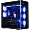 Zalman P60, ATX Mid Tower PC Case, 5 x 120mm ARGB Fans, Black