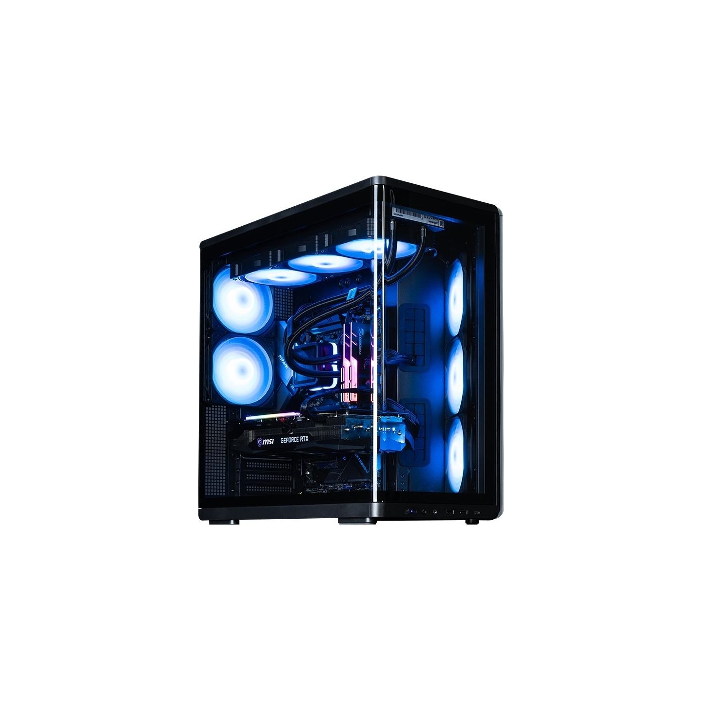 Zalman PC case P60 Mid-Tower 5x ARGB fans black