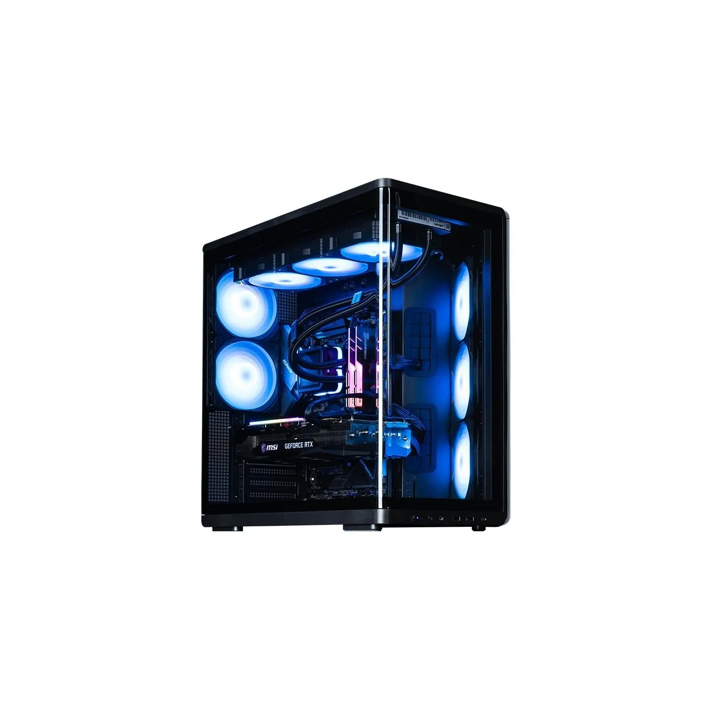 Zalman PC case P60 Mid-Tower 5x ARGB fans black