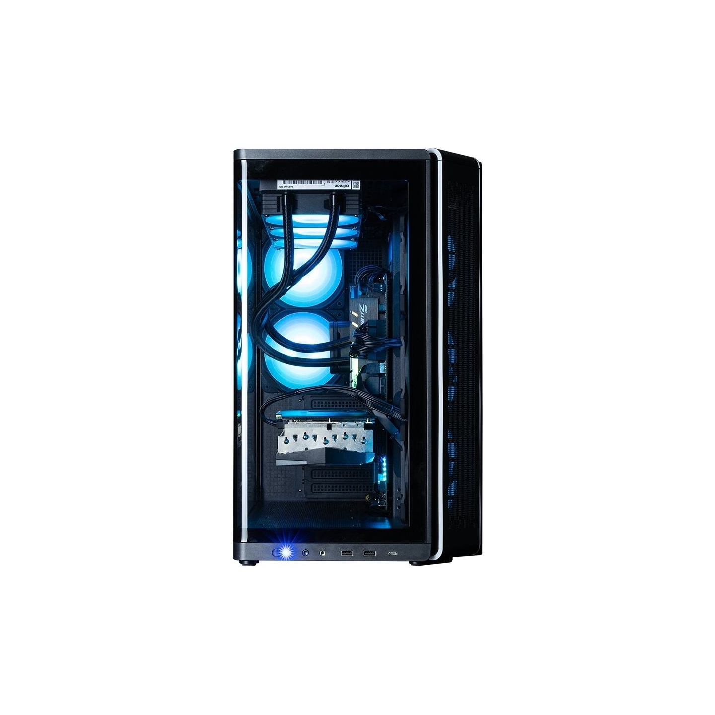 Zalman PC case P60 Mid-Tower 5x ARGB fans black