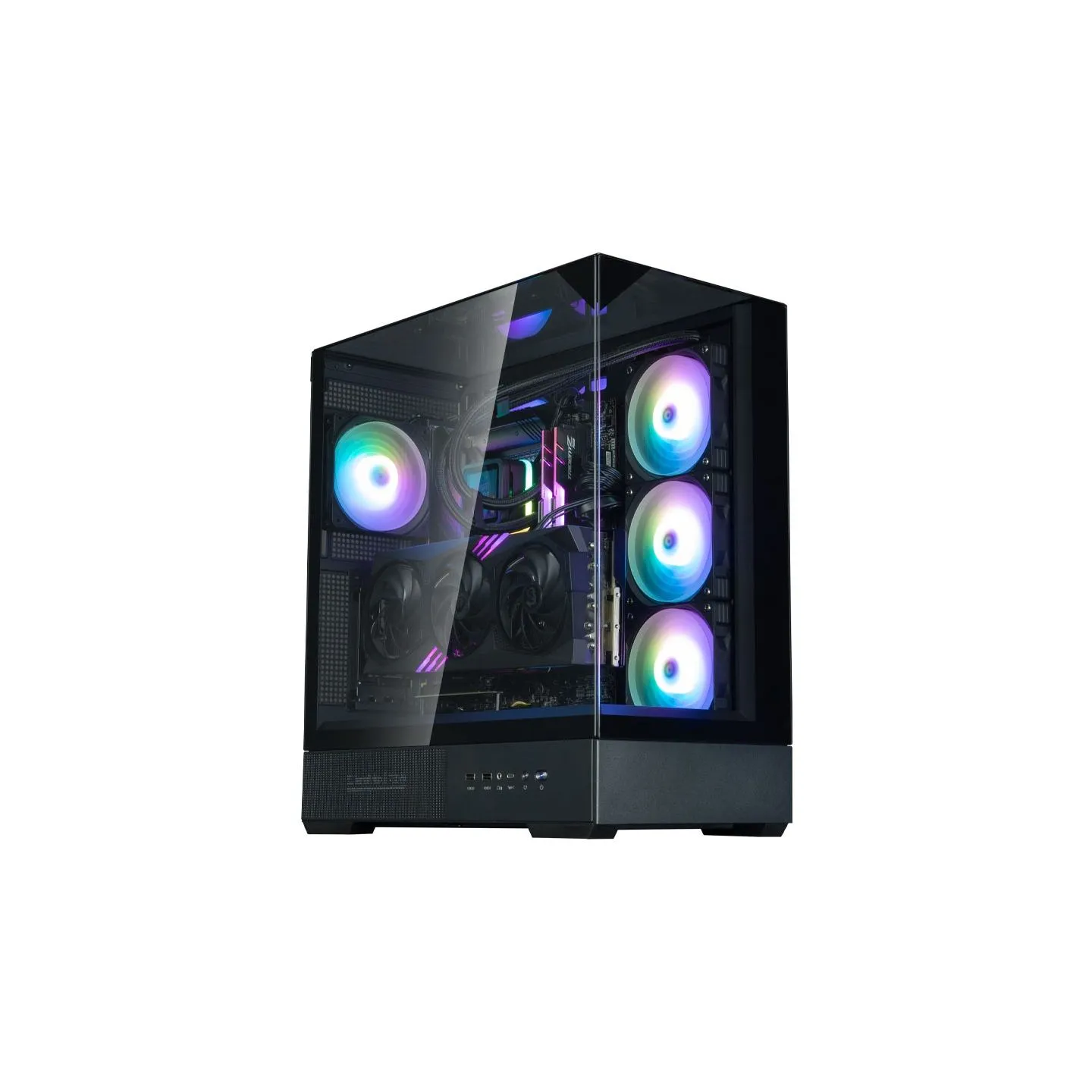 Zalman P40 PRISM PLUS Mid-Tower Black