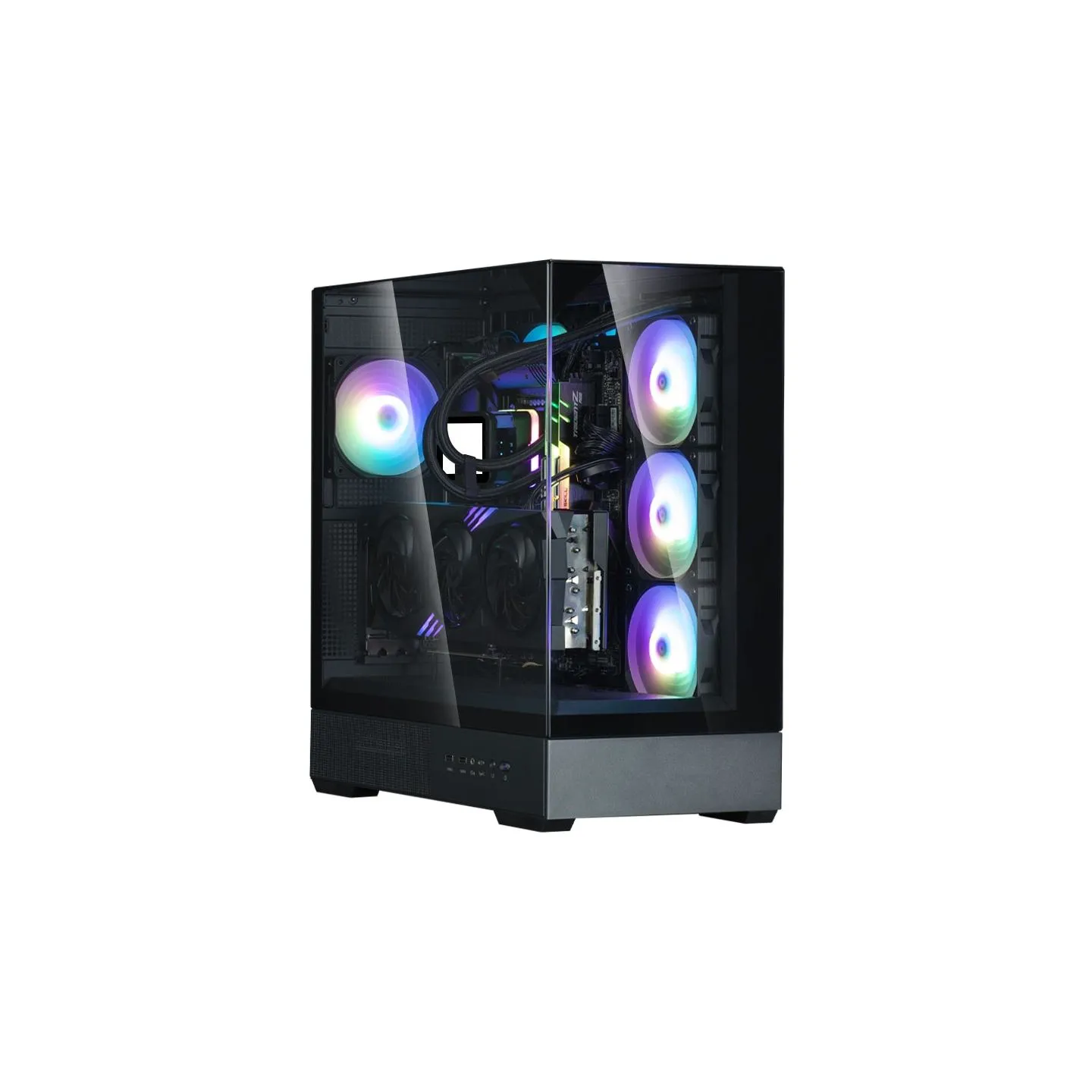 Zalman P40 PRISM PLUS Mid-Tower Black