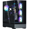 Zalman P40 PRISM PLUS Mid-Tower Black