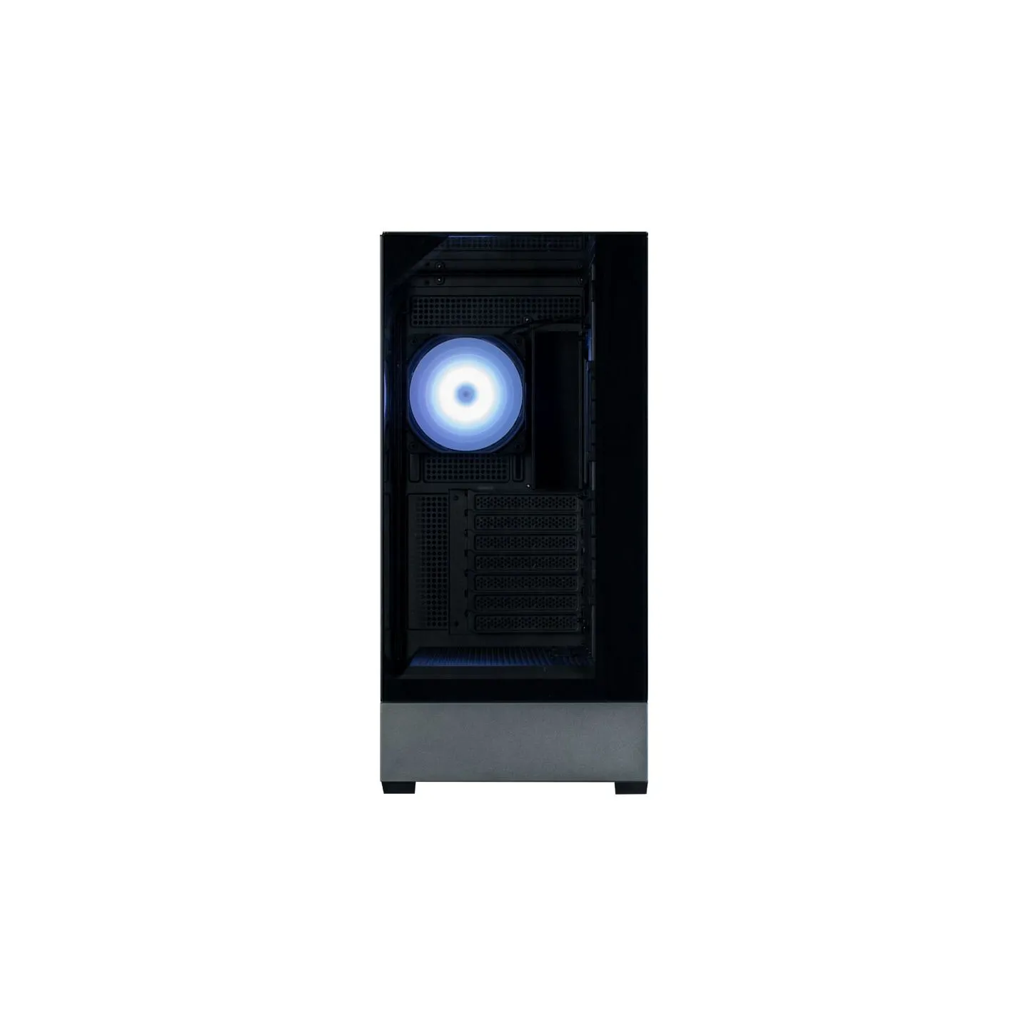 Zalman P40 PRISM PLUS, ATX Mid Tower PC Case, 4  x 120mm ARGB Fans, Black