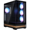 Zalman P40 NAMU, ATX Mid Tower PC Case, 4  x 120mm ARGB Fans, Black