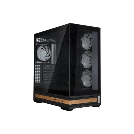 Zalman P40 NAMU, ATX Mid Tower PC Case, 4  x 120mm ARGB Fans, Black