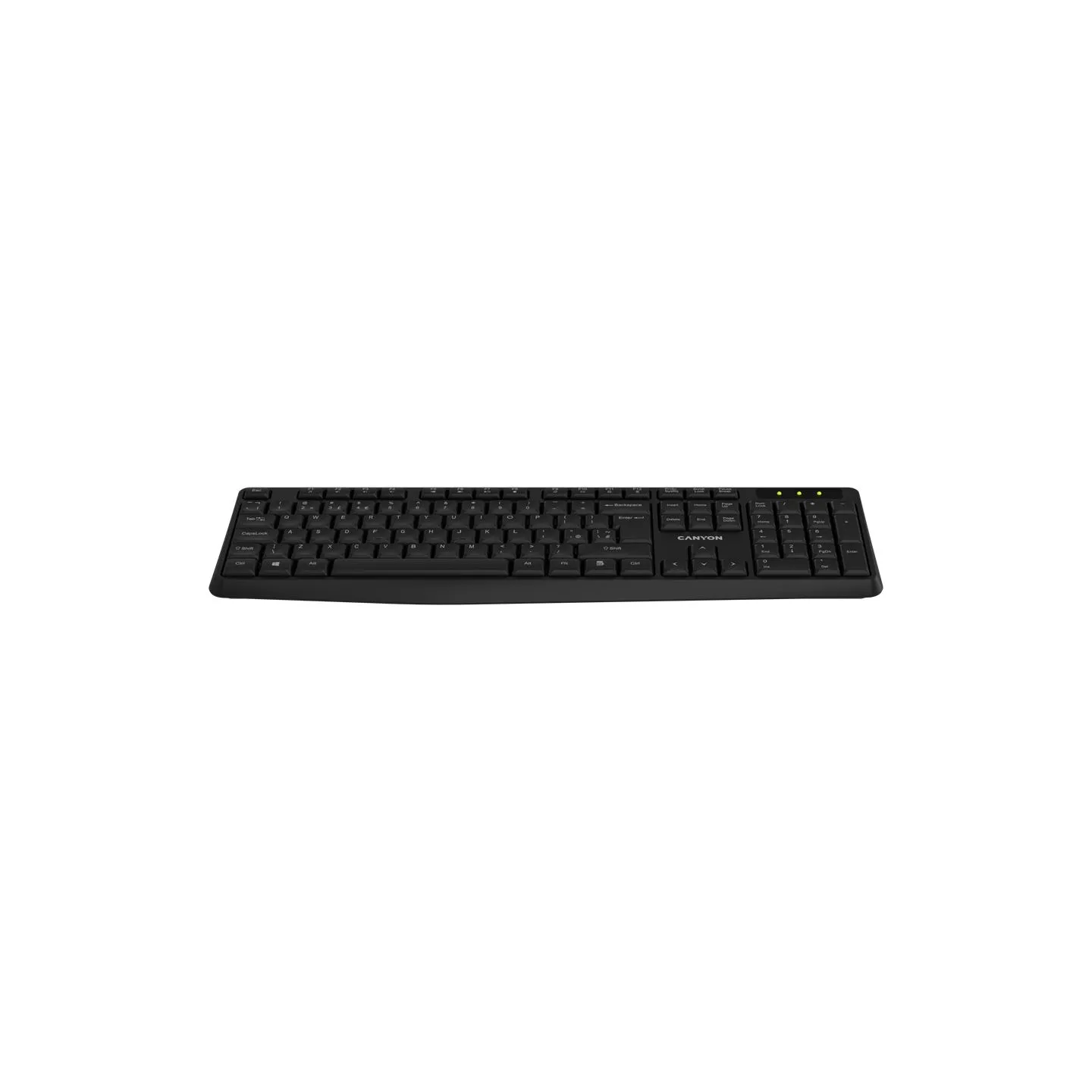 Canyon keyboard KB-W01 Wireless Black