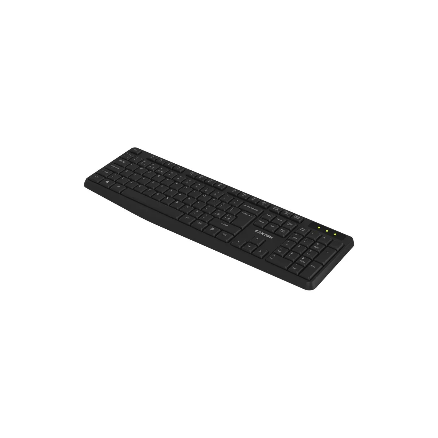 Canyon keyboard KB-W01 Wireless Black
