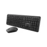 Canyon SET-W20 UK/US Keyboard+Mouse Velvet Wireless Black