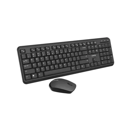Canyon SET-W20 UK/US Keyboard+Mouse Velvet Wireless Black