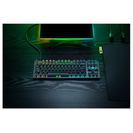 Razer Huntsman V3 Tenkeyless 8KHz | Gaming keyboard | Wired | US | Razer Analog Optical Switch Gen-2 | Black