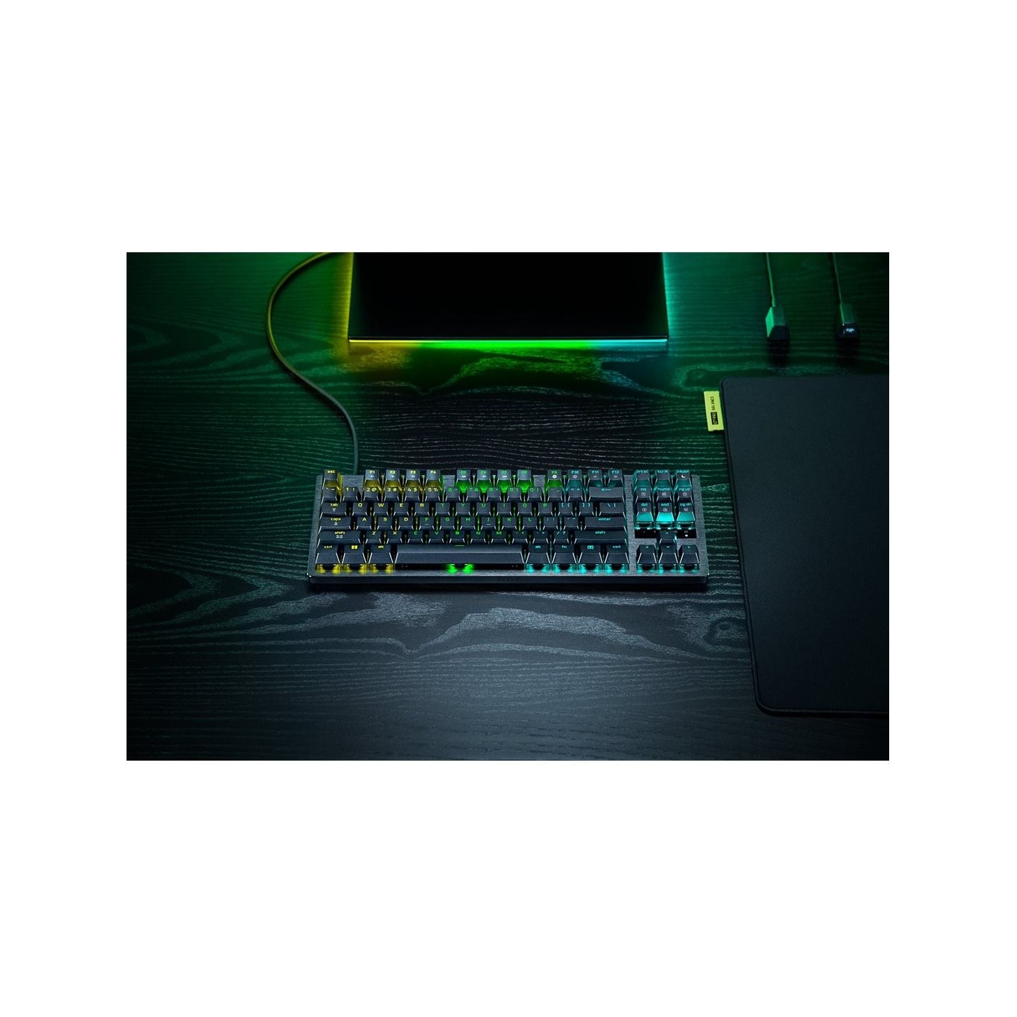 Razer Huntsman V3 Tenkeyless 8KHz | Gaming keyboard | Wired | US | Razer Analog Optical Switch Gen-2 | Black