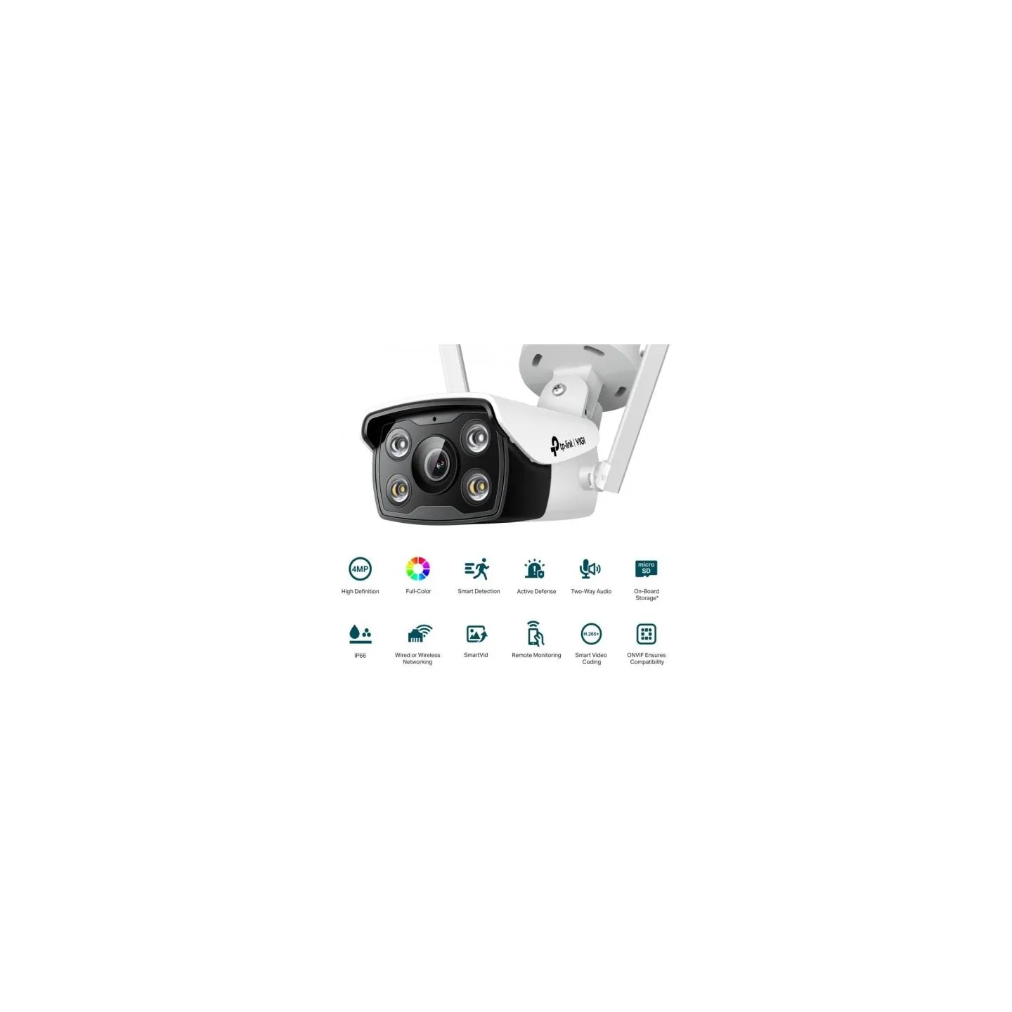 Tp-Link Camera outdoor 4MP Bullet VIGI C340-W