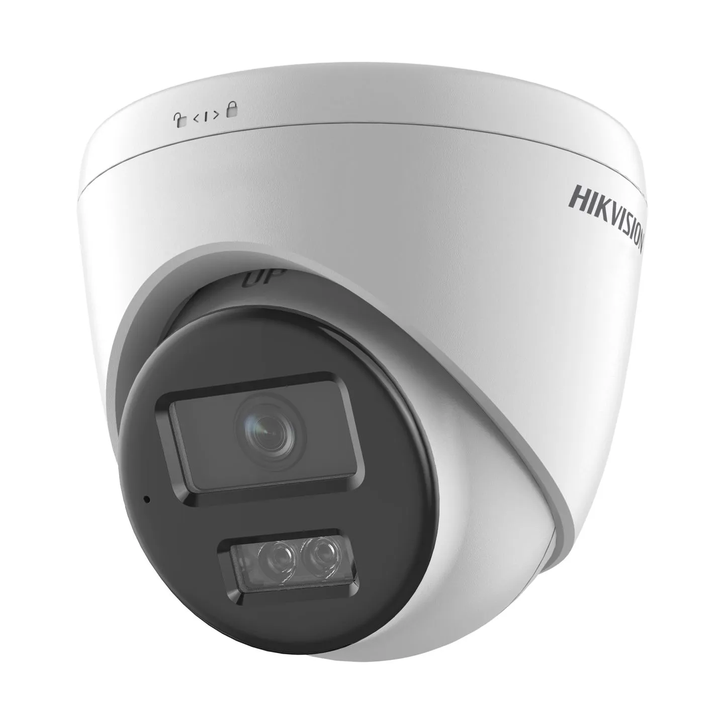 Hikvision 6 MP Smart Hybrid Light Fixed Turret Network Camera | DS-2CD1363G2-LIU | Dome | 6 MP | 2.8mm/4mm | IP67 | H.265+ | mic