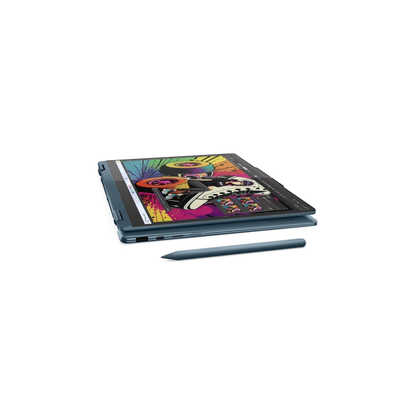 Lenovo - Yoga 7 2-in-1 14AKP10 AMD | Tidal Teal | 14 " | OLED | WUXGA | 1920 x 1200 pixels | AMD Ryzen AI 7 | 350 | 16 GB | Sold