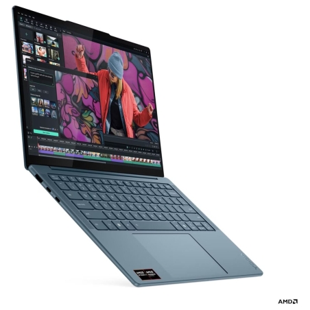 Lenovo - Yoga Slim 7 14AKP10 AMD | Tidal Teal | 14 " | OLED | WUXGA | 1920 x 1200 pixels | Glossy | AMD Ryzen AI 5 | 330 | 16 GB