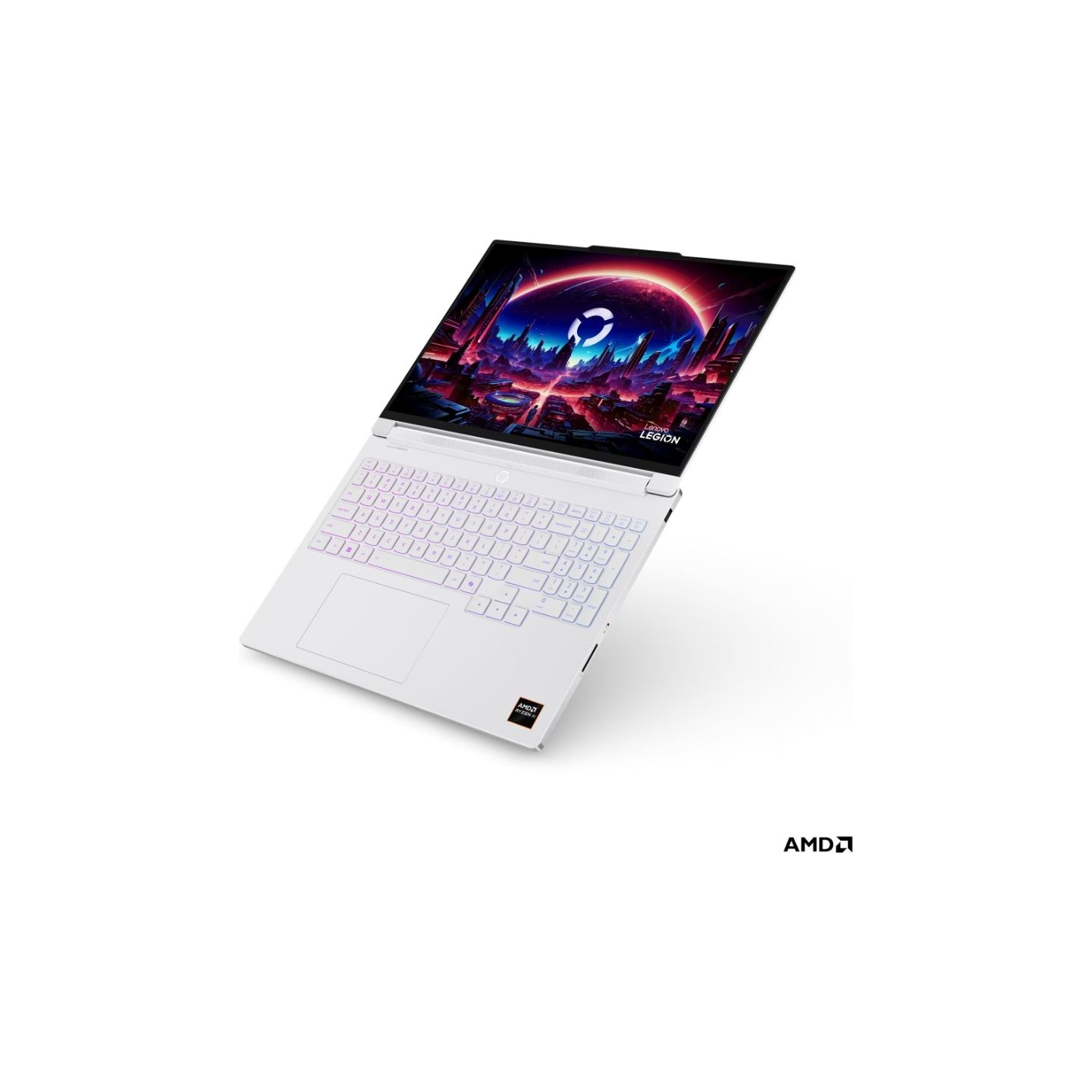 Lenovo - Legion 7 16AGP11 AMD | Glacier White | 16 " | OLED | WQXGA | 2560 x 1600 pixels | Glossy | AMD Ryzen AI 9 | HX 470 | 32
