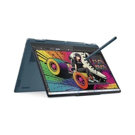Lenovo - Yoga 7 2-in-1 14AKP10 AMD | Tidal Teal | 14 " | OLED | Touchscreen | WUXGA | 1920 x 1200 pixels | Glossy | AMD Ryzen AI