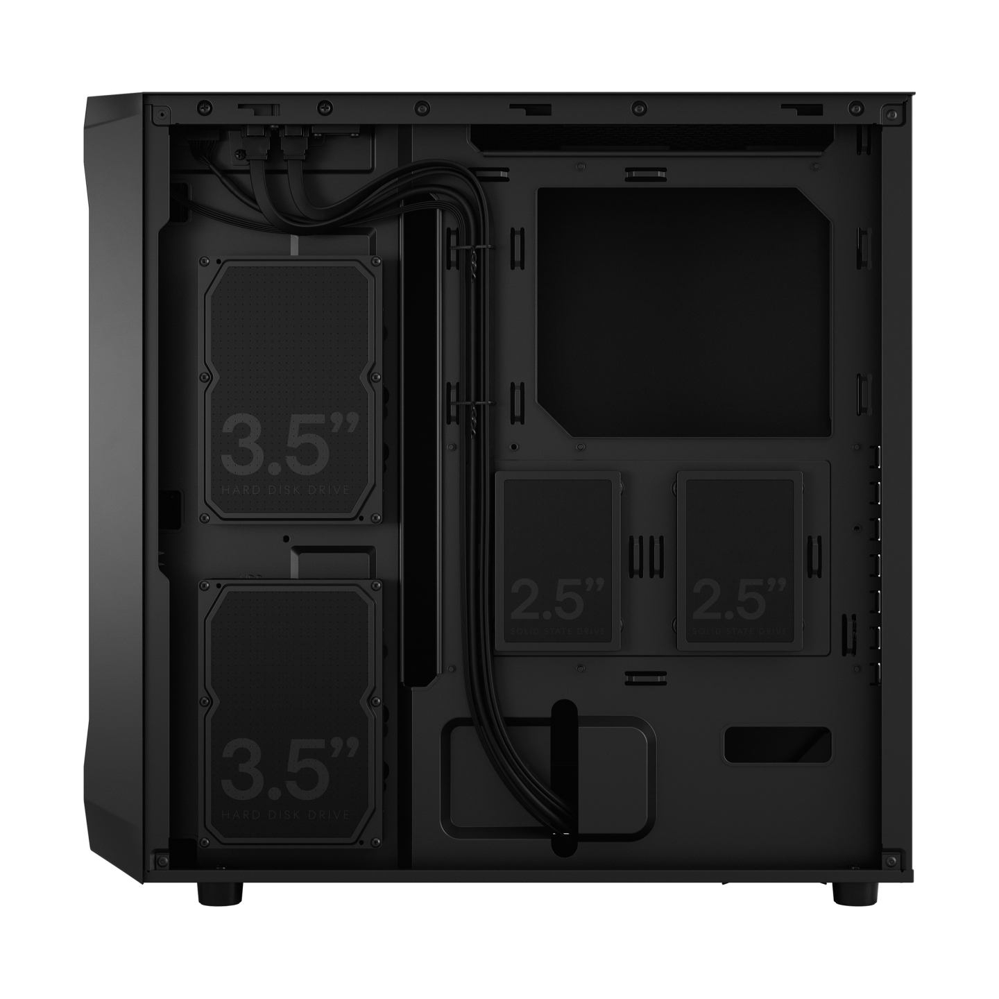 Fractal Design PC case Focus 2 Black Solid