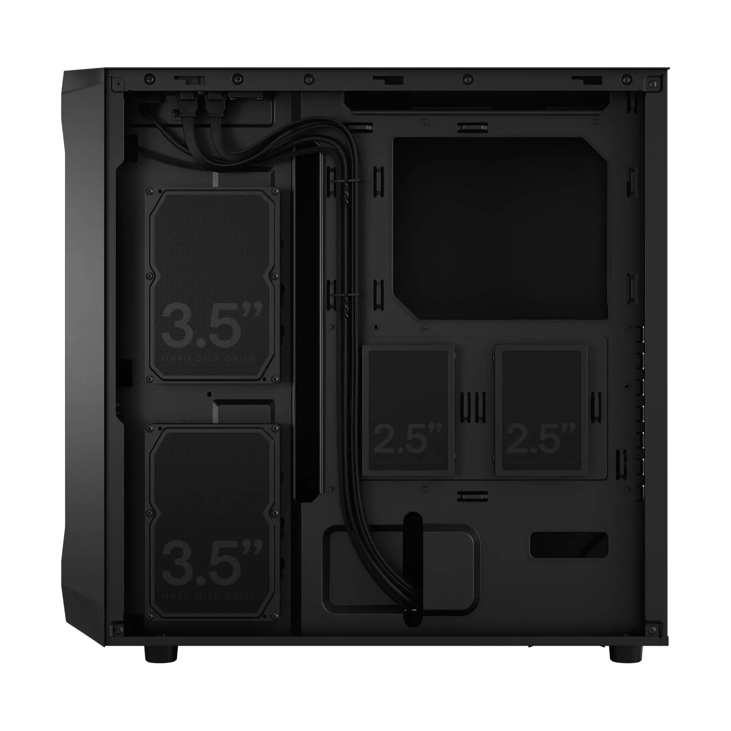Fractal Design PC case Focus 2 Black Solid