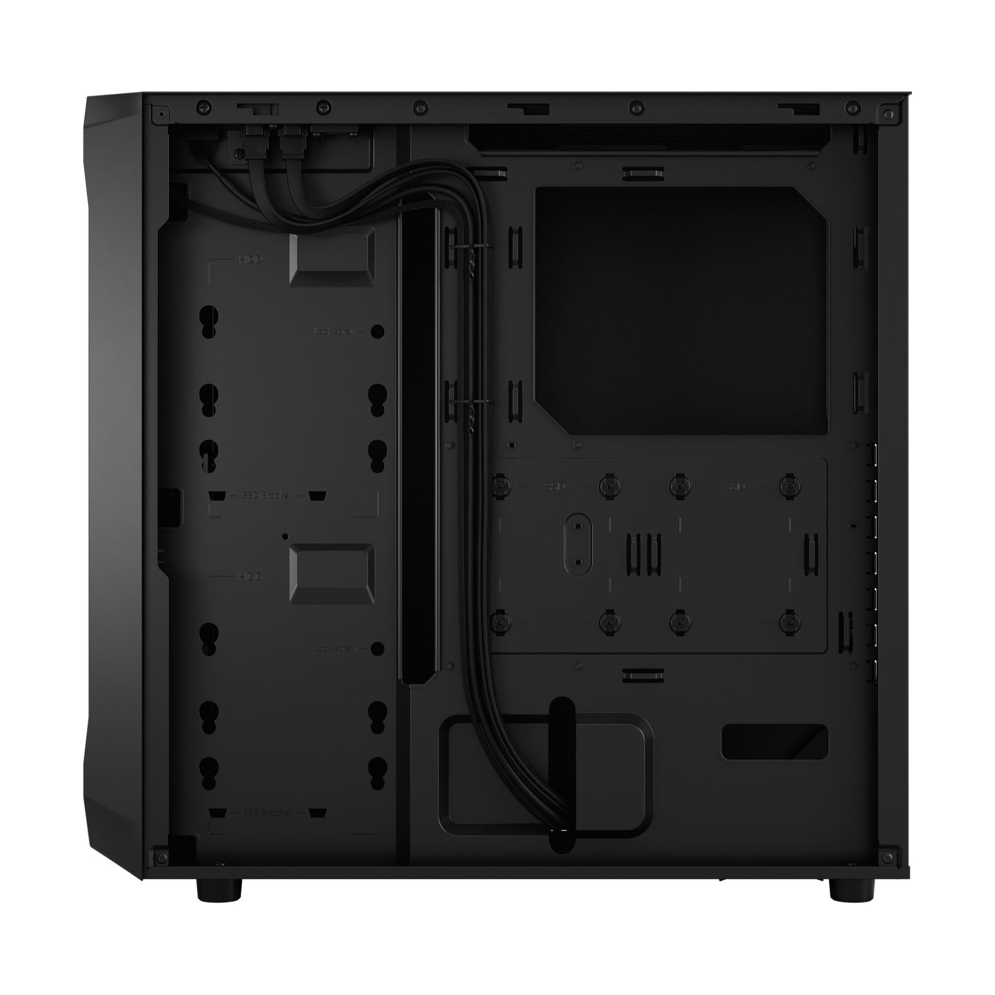 Fractal Design | Focus 2 | Side window | Midi Tower | ATX | Black Solid