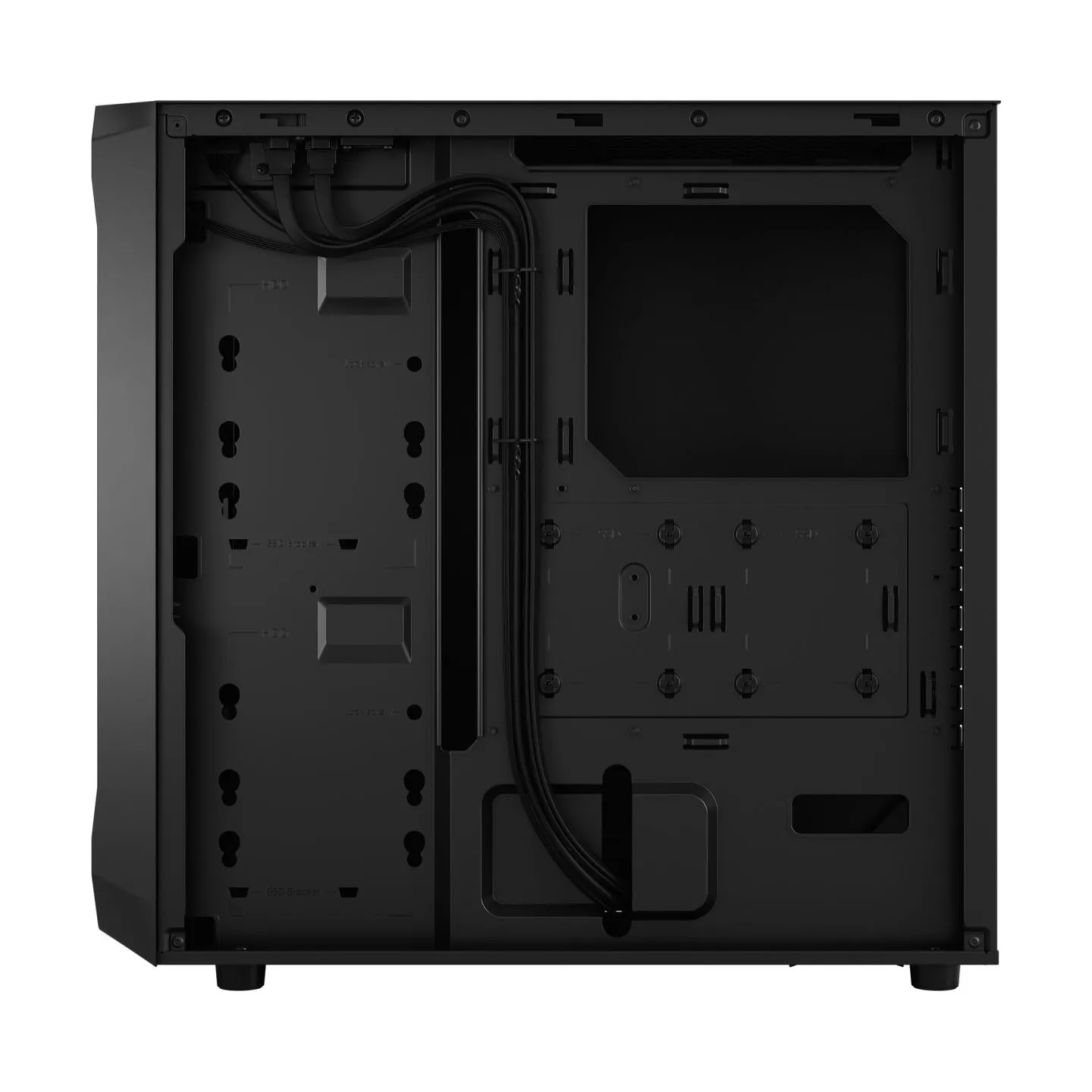 Fractal Design PC case Focus 2 Black Solid