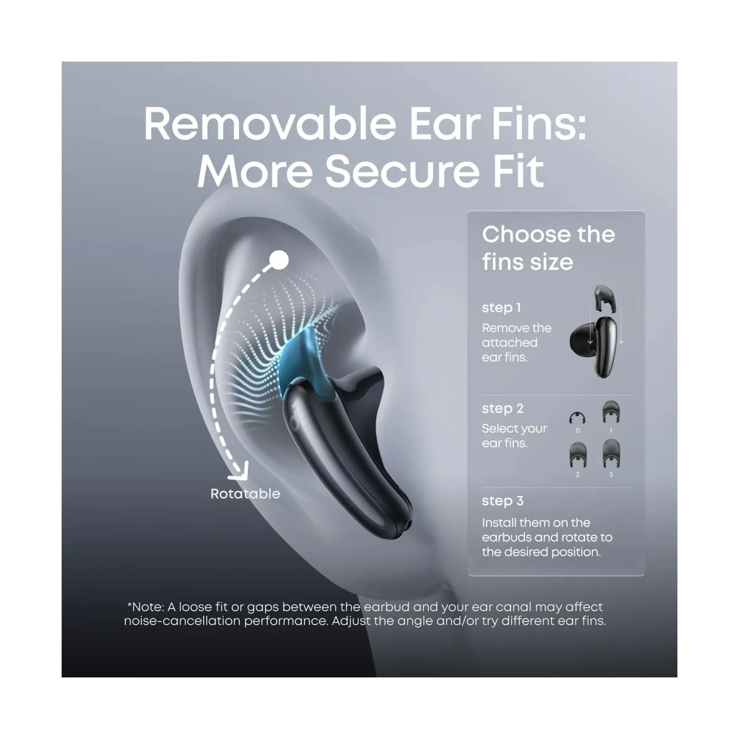 Anker Soundcore True Wireless Earphones | Liberty Buds | Bluetooth | Semi-in-ear | Microphone | Black | Noise canceling | Noise 