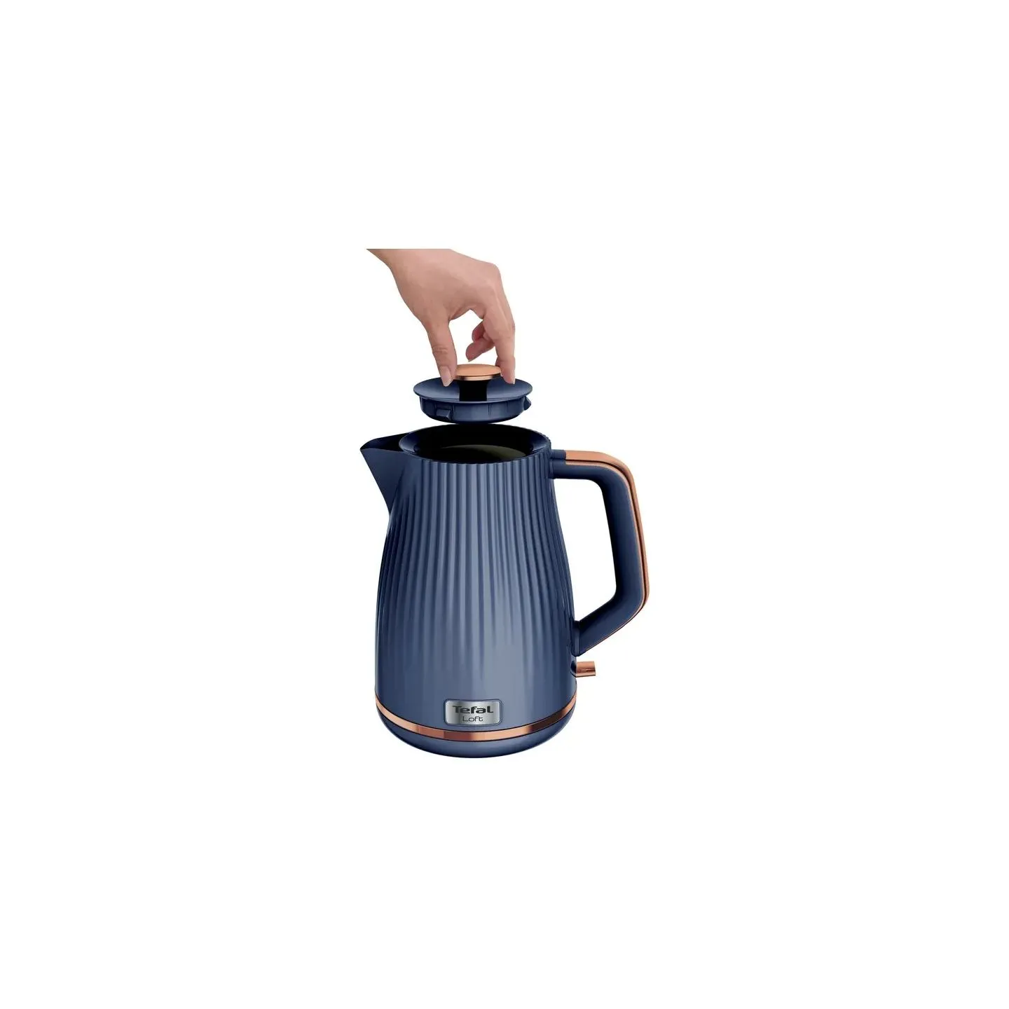 Tefal Kettle | KO251430 | Electric | 2400 W | 1.7 L | Plastic | 360° rotational base | Blue