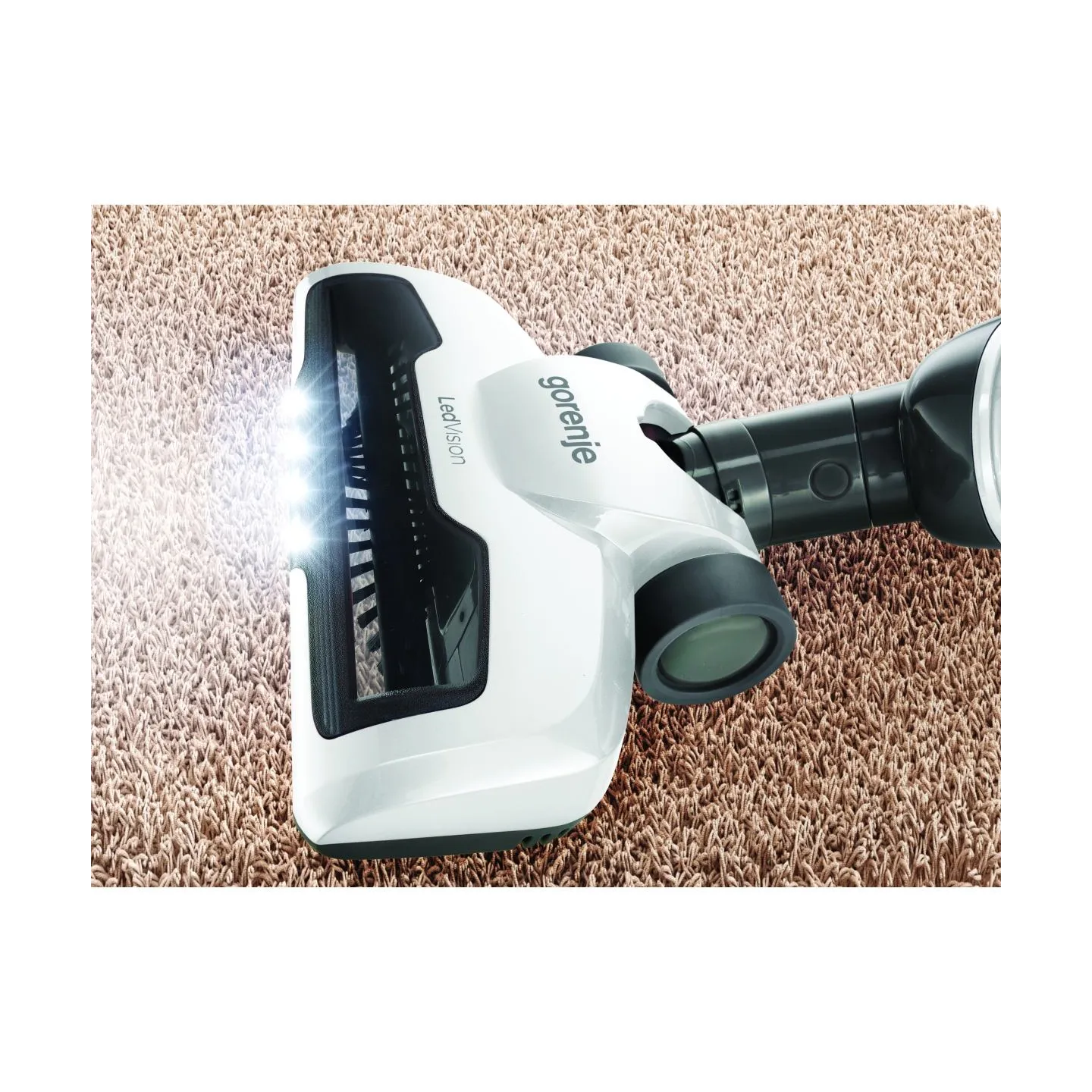 Gorenje | Vacuum cleaner | SVC180FW | Handstick 2in1 | Handstick | 18 V | Operating time (max) 50 min | White | Warranty 24 mont