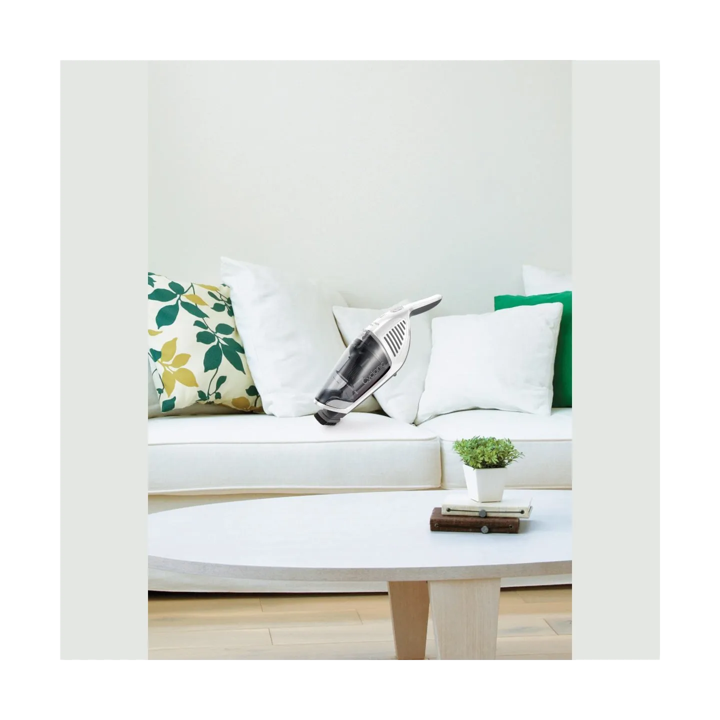 Gorenje | Vacuum cleaner | SVC180FW | Handstick 2in1 | Handstick | 18 V | Operating time (max) 50 min | White | Warranty 24 mont