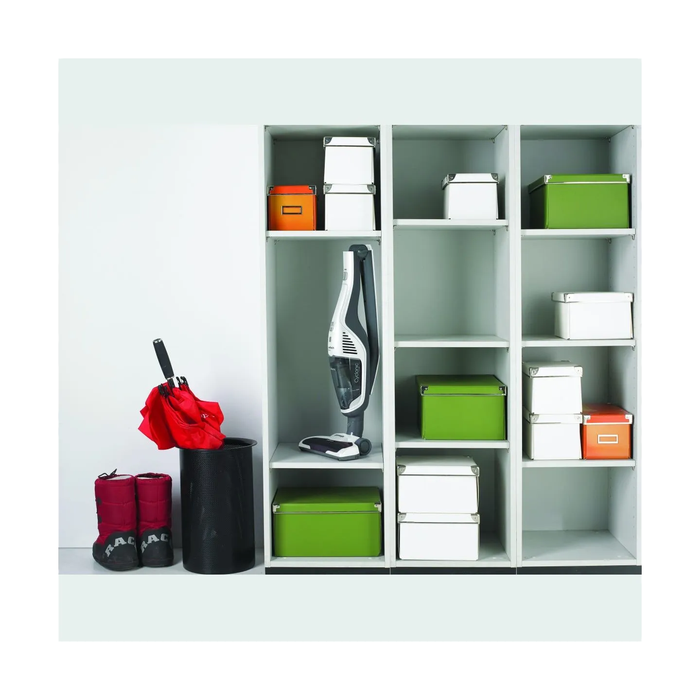 Gorenje | Vacuum cleaner | SVC180FW | Handstick 2in1 | Handstick | 18 V | Operating time (max) 50 min | White | Warranty 24 mont